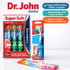 Dr Jones Baby Toothbrush, Soft Bristle Oral Care for Infants - Pack of 3