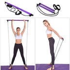 Pilates Stick Portable Fitness Bar for Home Gym Workout