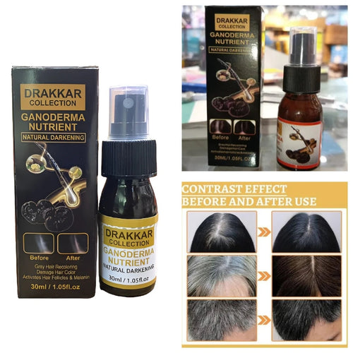Drakkar Anti Grey Hair Spray Organic Ganoderma
