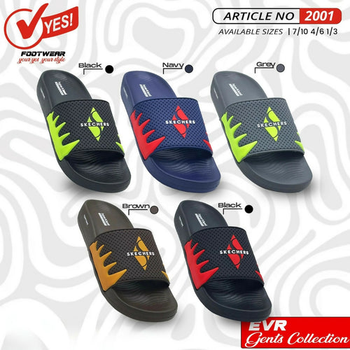 EVR Casual Slides, ergonomic lightweight slippers, for men’s daily wear