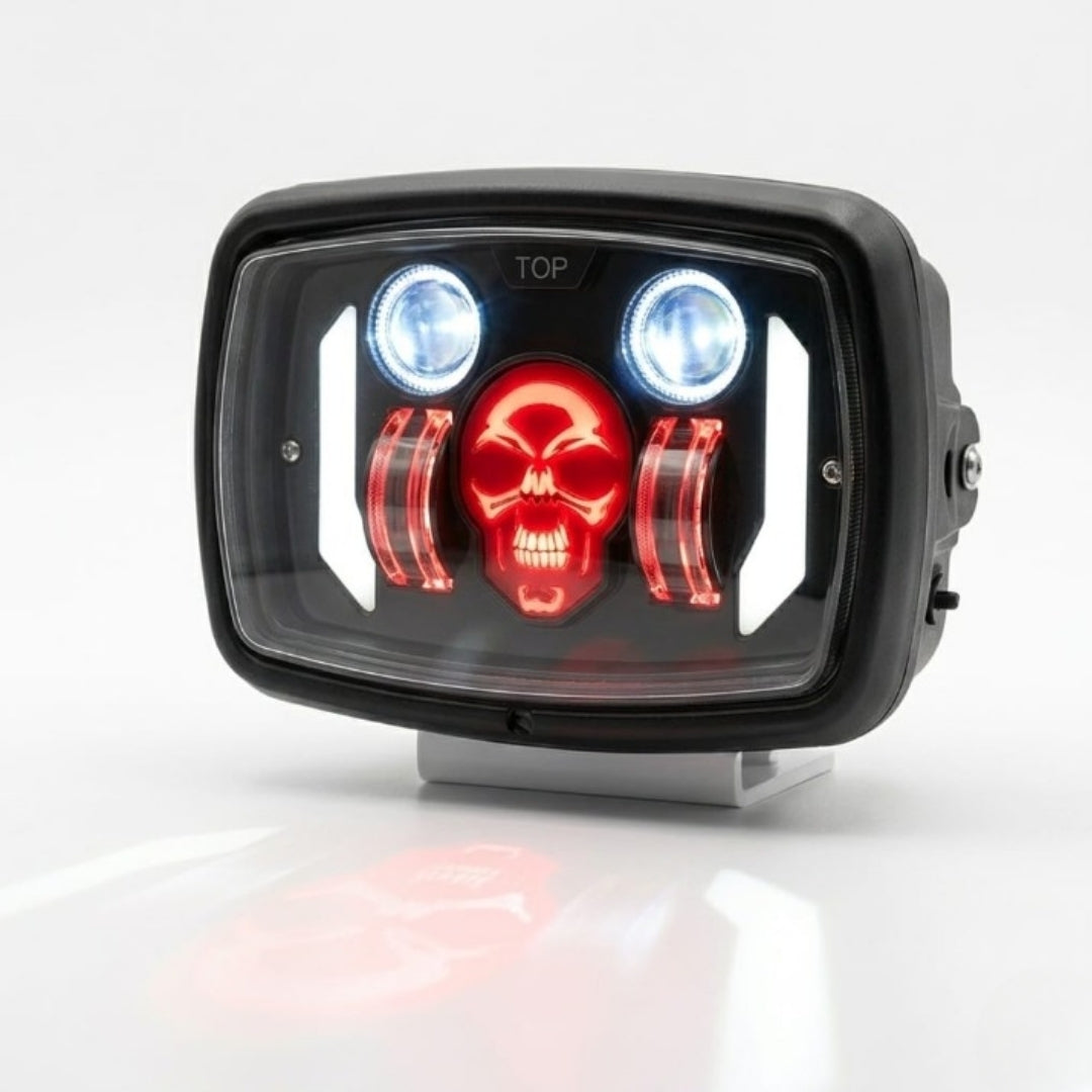 Dual LED Projector Bike Headlight