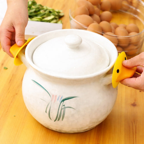 Duck Shape Pot Holder, Heat Resistant Kitchen Hot Pad