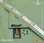 Men’s Unstitched Cotton Plain Suit