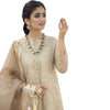 Suit, 3-Piece Ensemble, Luxurious Zari Net Fabric & Embroidered Details, for Women