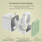 Portable Desktop Air Conditioning Fan Rechargeable USB Cooling Fan