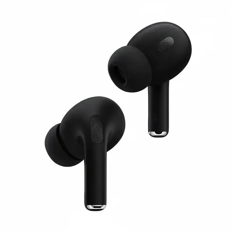 Black AirPods Pro 2 Wireless Bluetooth Earbuds With Charging Case