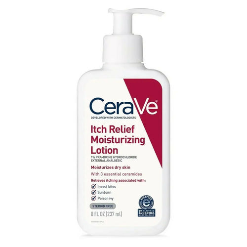 CeraVe Itch Relief Moisturizing Lotion, 1% Pramoxine Hydrochloride 237ml