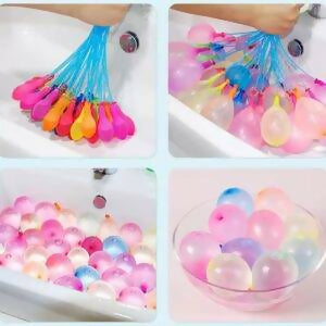 Quick-Fill Self-Sealing Water Bombs