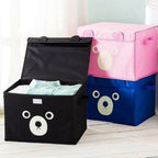 Panda Box – Storage Box – Cartoon Storage Box – Multipurpose Foldable Cube Storage Bin for Kids