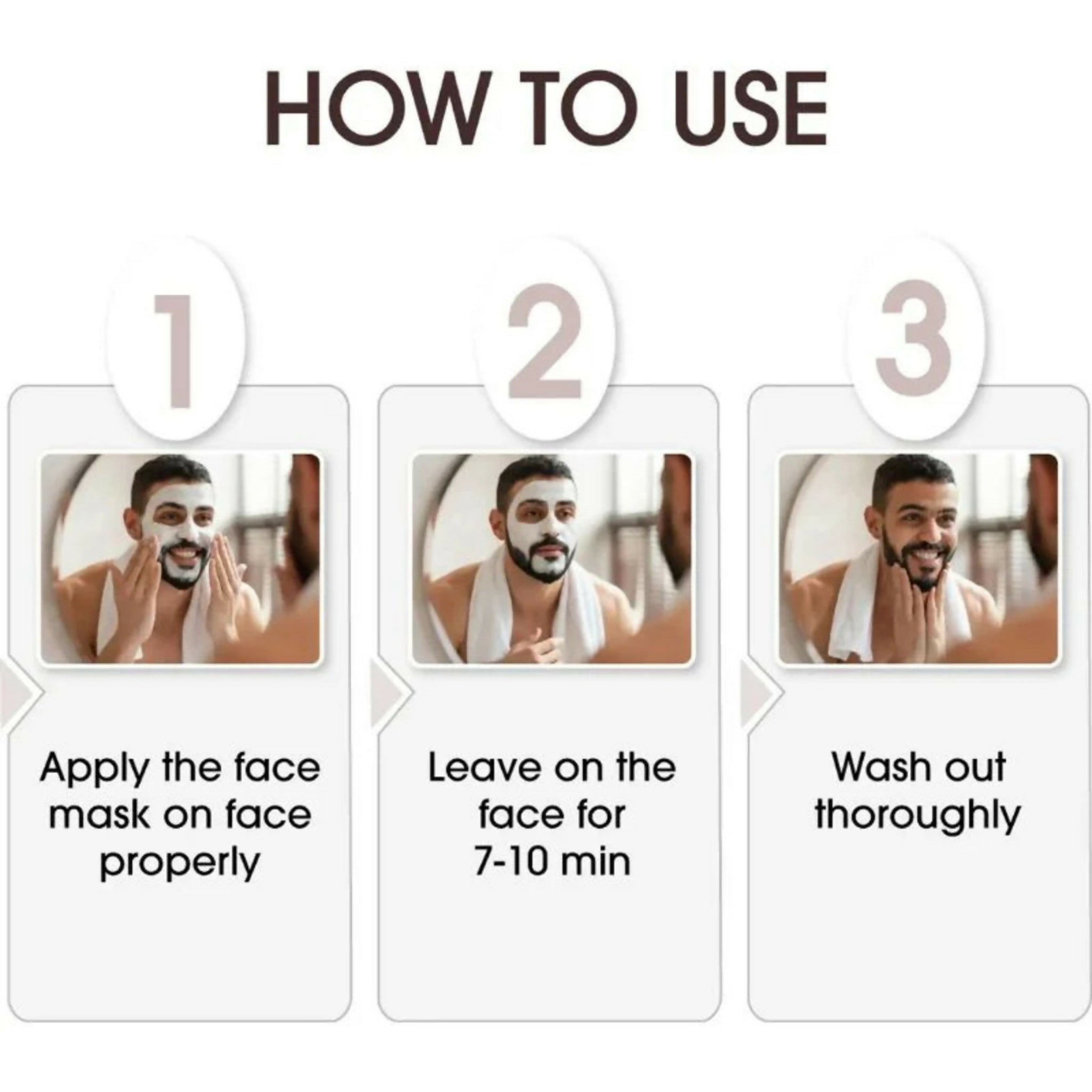 NICONI Men Enzyme De-Tan Pack 300g | Face & Body Cleansing & Brightening Cream