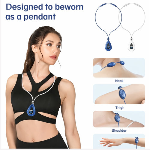 EMS Neck Massager Portable Electric Neck Massage Device