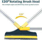 2-in-1-floor-cleaning-brush-bathroom-tile-windows-floor-cleaning-brush-with-120-rotatable-head-multipurpose-bathroom-floor-cleaning-brush-floor-brush-scrubber-15 - 5