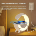 LED Light & Wireless Charger Table Lamp