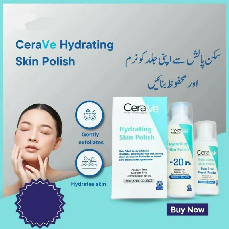CeraVe Hydrating Skin Polish, Dual-Action Exfoliating & Moisturizing