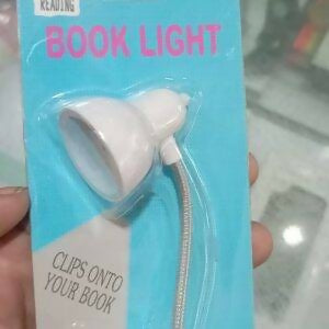 Mini Book Light with Clip – Portable LED Reading Lamp, Travel Bedroom Night Light, Eye Protection (Random Color)