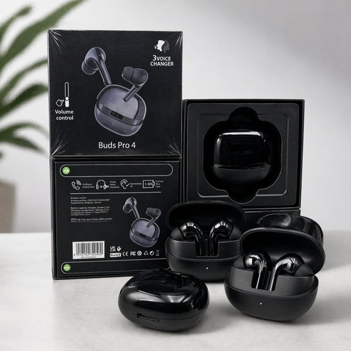 Earbuds, Buds 4 ANC Wireless Bluetooth Noise Cancellation, High Battery Backup
