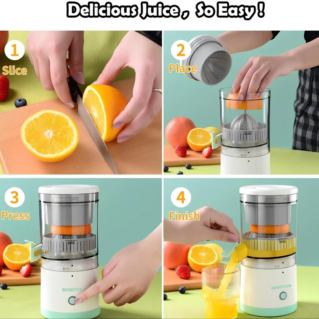 Easy-clean citrus juicer