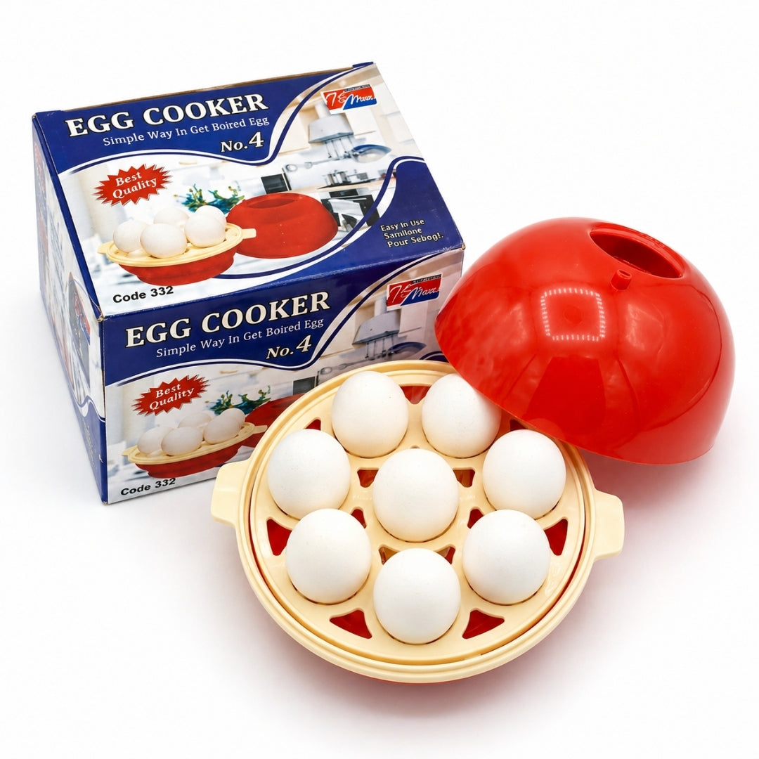 Egg Boiler, Auto Shut Off Cooker, Electric and Steamer - 7 Egg Capacity