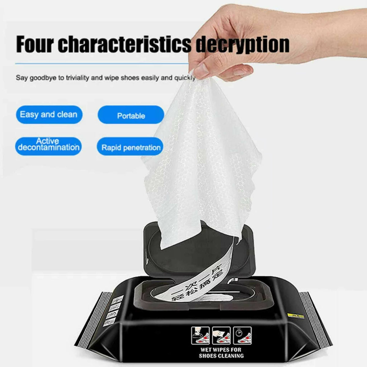 HHH Shoe Cleaning Kit – Quick Shine Shoe Cleaner for Everyday Footwear Care
