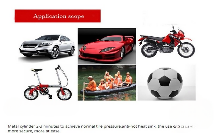 Bike And Cycle Inflator For Tires Balls And Inflatables