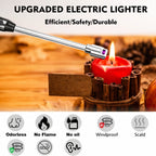 Electric Arc Lighter USB Charging Flexible Neck Windproof Lighter