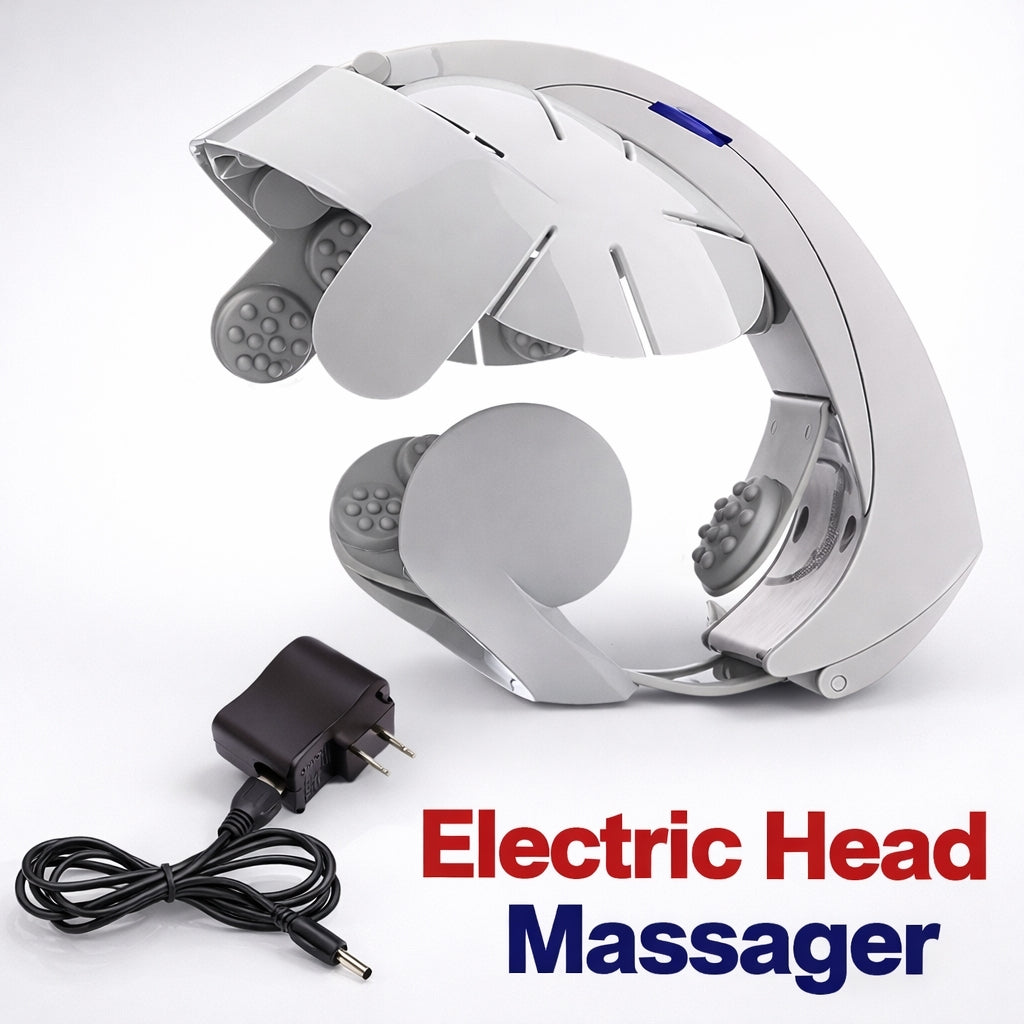 Electric Head Massager Relaxation Device for Stress Relief and Comfort