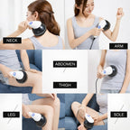 Electric Muscle Massage Gun with 6 Speed Levels