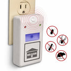Electronic Pest Repeller Plug In Ultrasonic Rat Mouse Cockroach Repellent Device