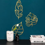 Elegant Maple Leaf Acrylic Mirror Wall Stickers for Home & Office