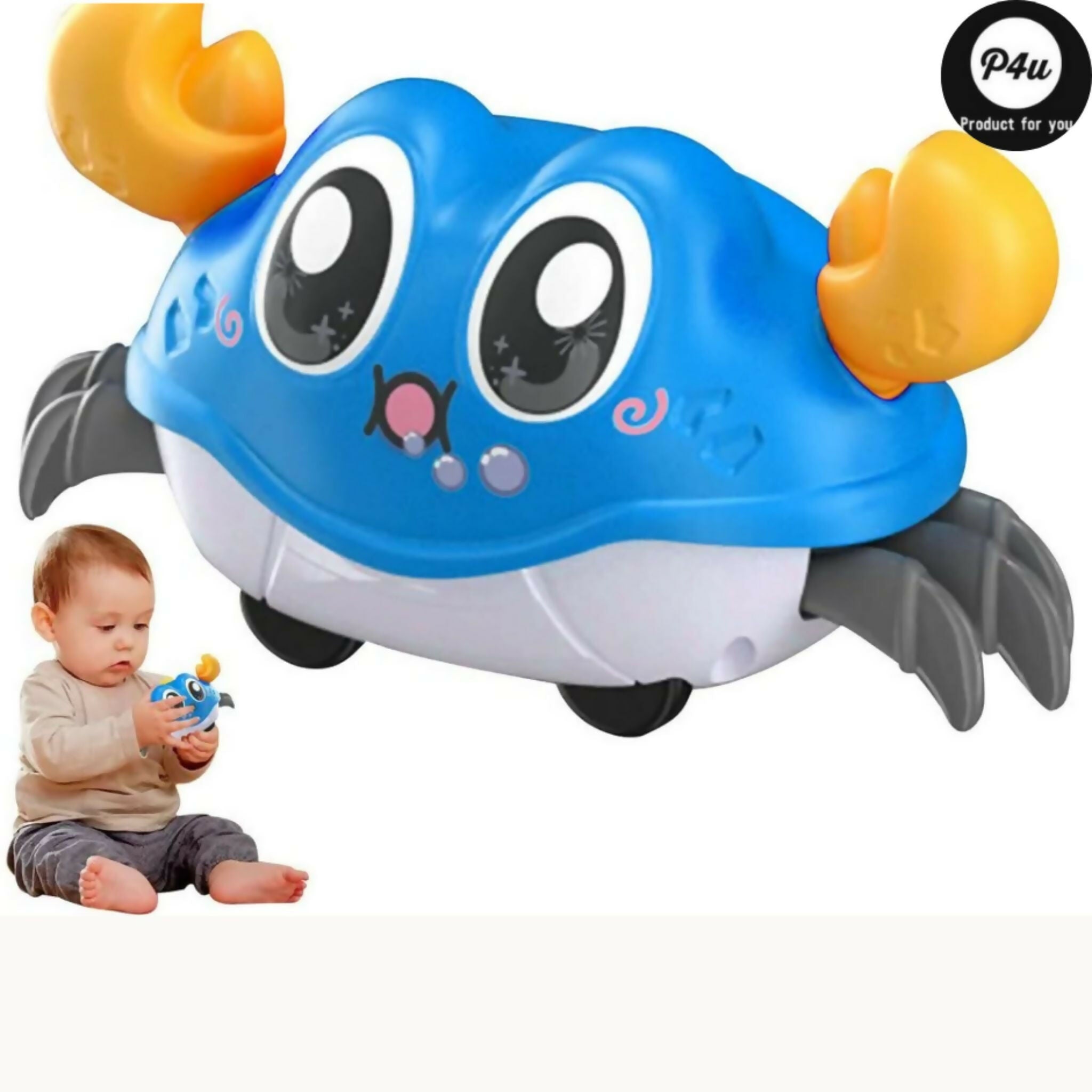 Interactive Crawling Crab Toy