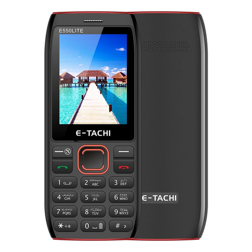 Etachi E550 Lite 4 SIM Mobile, PTA Approved Phone - 3800mAh Battery