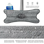 Twist Mop X Shape Microfiber Mop Floor Clean Mop Twist Mop With 360 Rotating Head Dust Mop