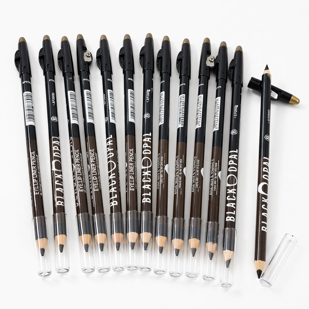 Eye Pencil, Smooth Application Makeup, Double Color Set