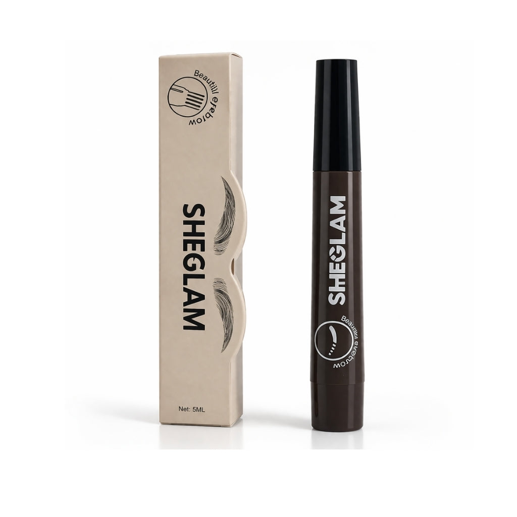 Eyebrow Pen, 24 Hours Waterproof Liquid  - Black