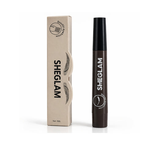 Eyebrow Pen, 24 Hours Waterproof Liquid  - Black