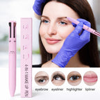 Eyeliner Eyebrow Lipstick and Highlighter Pen