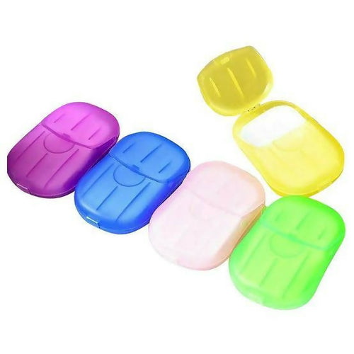 Mini Travel Hand Washing Soap Papers for Outdoor, Camping & Hiking