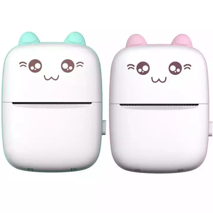 Mini Portable Pocket Thermal Printer – Wireless Receipt & Photo Printer (Random Color)