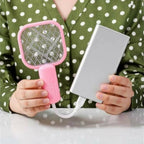 Mini USB Rechargeable Mosquito Racket with UV Light | Electric Bug Zapper & Fly Swatter