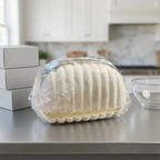 Luxury shell shape Tissue Box _ elegant wave Pattern paper Napkin Dispenser for Home & office Decor