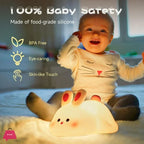 Silicon Rabbit Lamp – Cute Lamps – Rechargeable Rabbit Lamp With Touch Sensor – Bunny Night Lamps for Kids