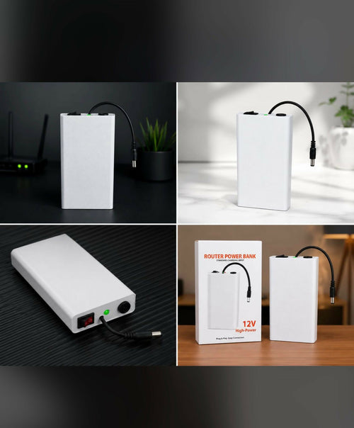 Xiaomi Mi 20000Mah 12V Router Power Bank – Mini UPS Battery Backup for Wi-Fi Routers
