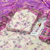 Unstitch Suit, 3 Piece, Digital Print Lawn Shirt & Trousers