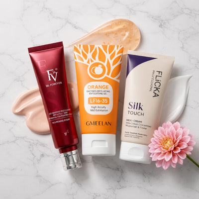 FV Orange 3 in 1 Beauty Set Gel Foundation Primer Pack of 3
