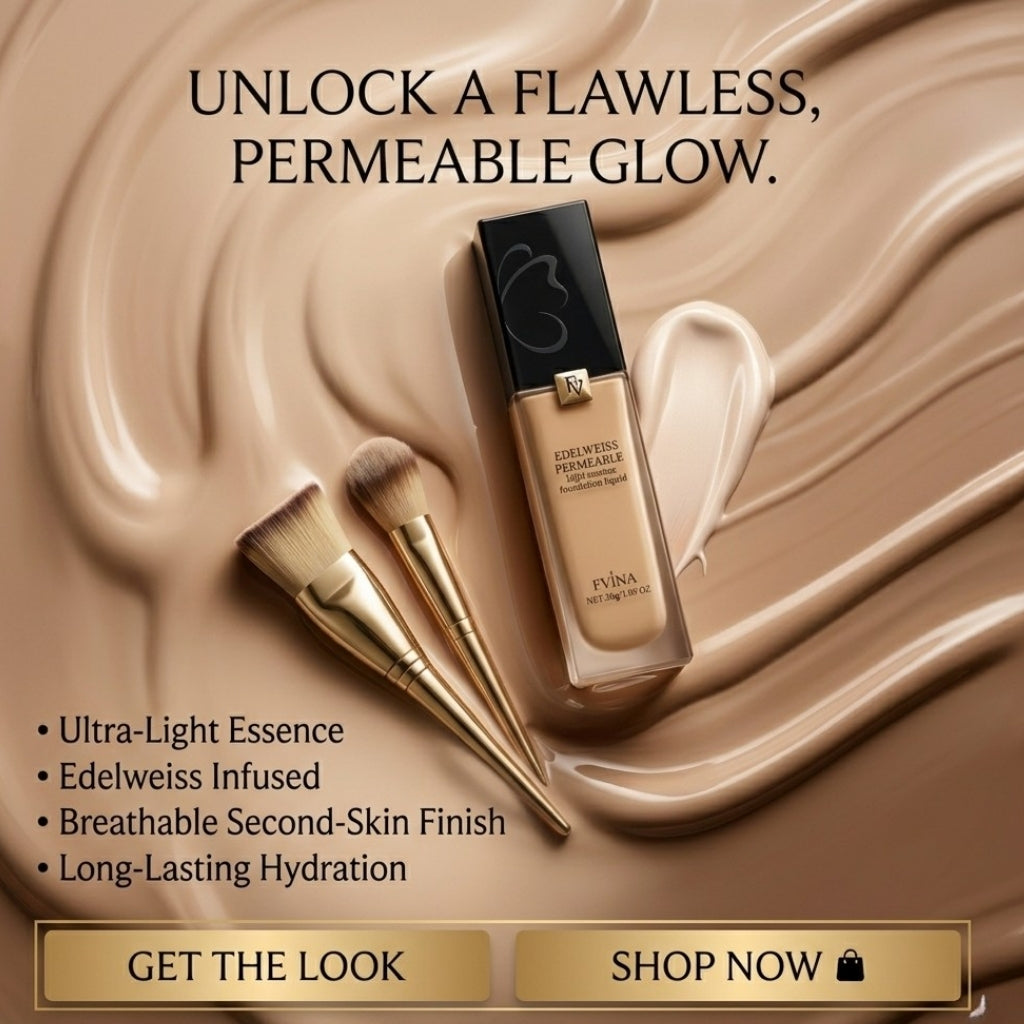 FV Foundation, Long Lasting Moisturizing Liquid Foundation for Daily Use