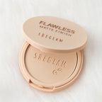Face Powder, Sheglam Flawless Matte Finish, Oil Control Long Lasting Compact
