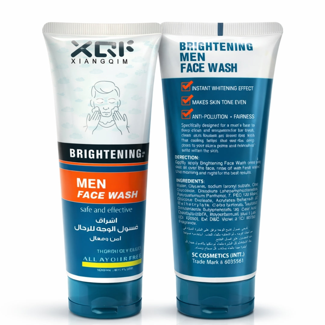 Face Wash Brightening Oil Control Skin Refresh Cleanser for Men