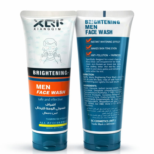 Face Wash Brightening Oil Control Skin Refresh Cleanser for Men