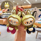 Face changing doll keychain