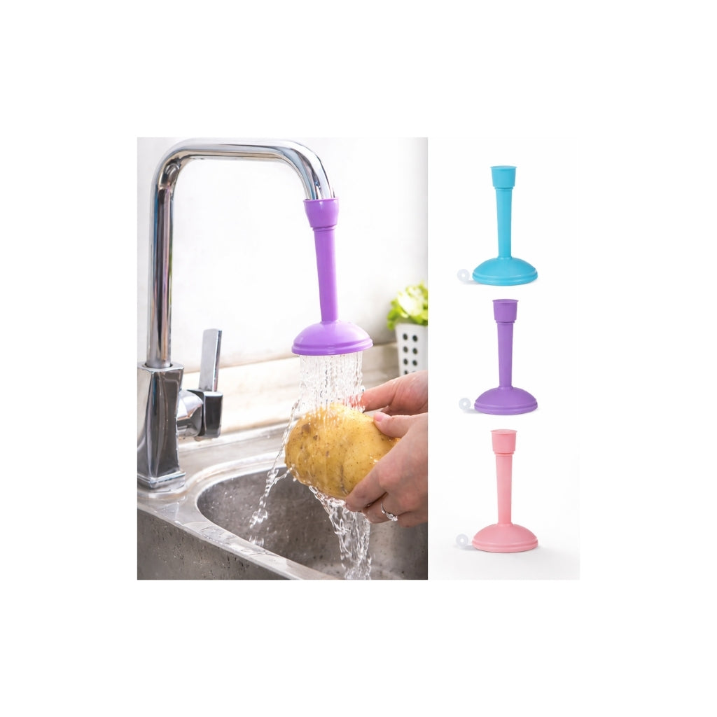 Faucet Water, Silicone, Saving Spray Head with Switch Valve